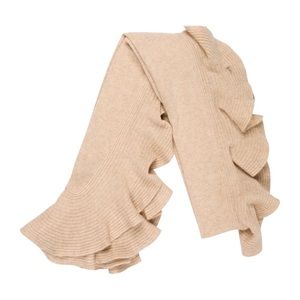 Magaschoni Cashmere Ruffle Scarf NWOT